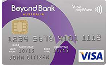 Beyond Bank Low Rate Visa Credit Card card