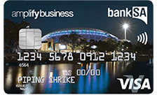 BankSA Amplify Business Credit Card card
