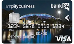 BankSA Amplify Business Credit Card card