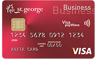 Best business credit card for cash flow - BusinessVantage Visa (St.George, Bank of Melbourne or BankSA)