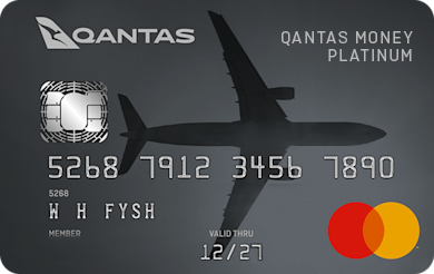 Qantas Money Platinum Credit Card card