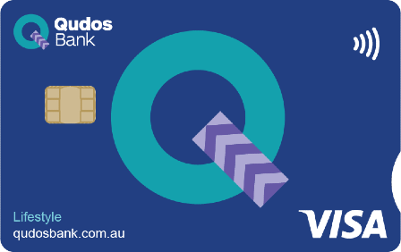 Qudos Bank Visa Lifestyle Credit Card card