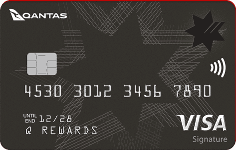 NAB Qantas Rewards Signature Credit Card card