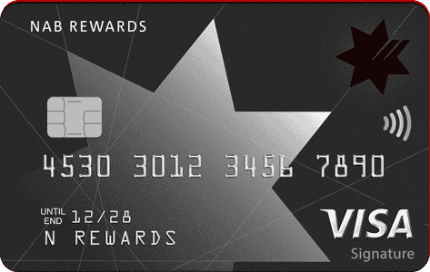 NAB Rewards Signature Credit Card card