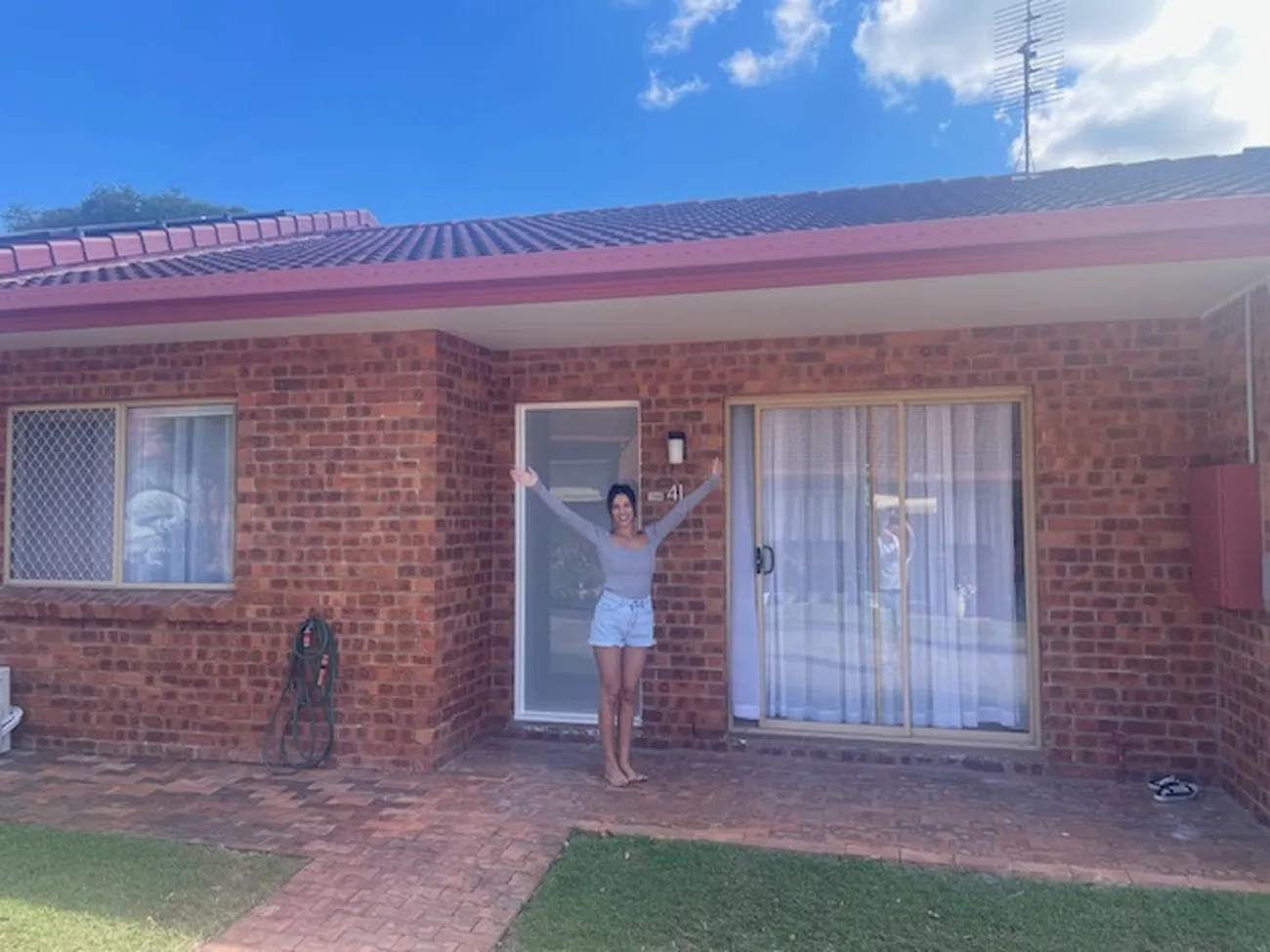 Megan Birot first home