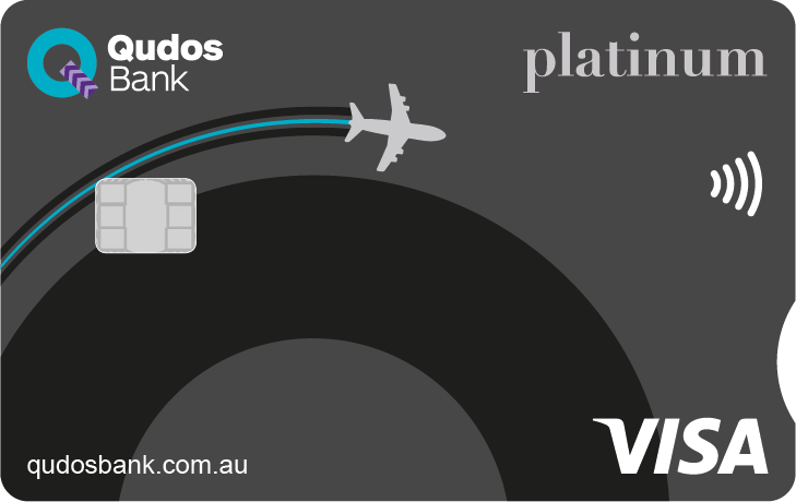 Qudos Bank Visa Platinum Credit Card card