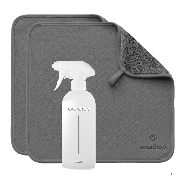 Glass Cleaner + 2x XXL Towel
