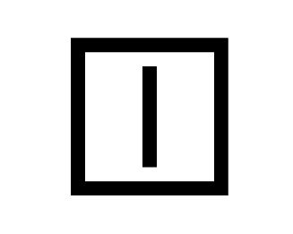 symbol hängend lufttrocknen