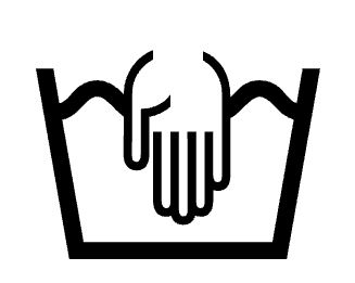 symbol label handwaesche