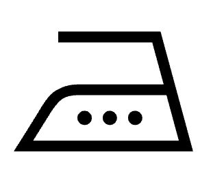 symbol bügeln