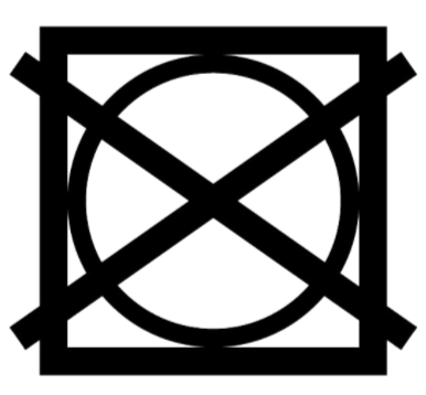 waschsymbol nicht trocknen