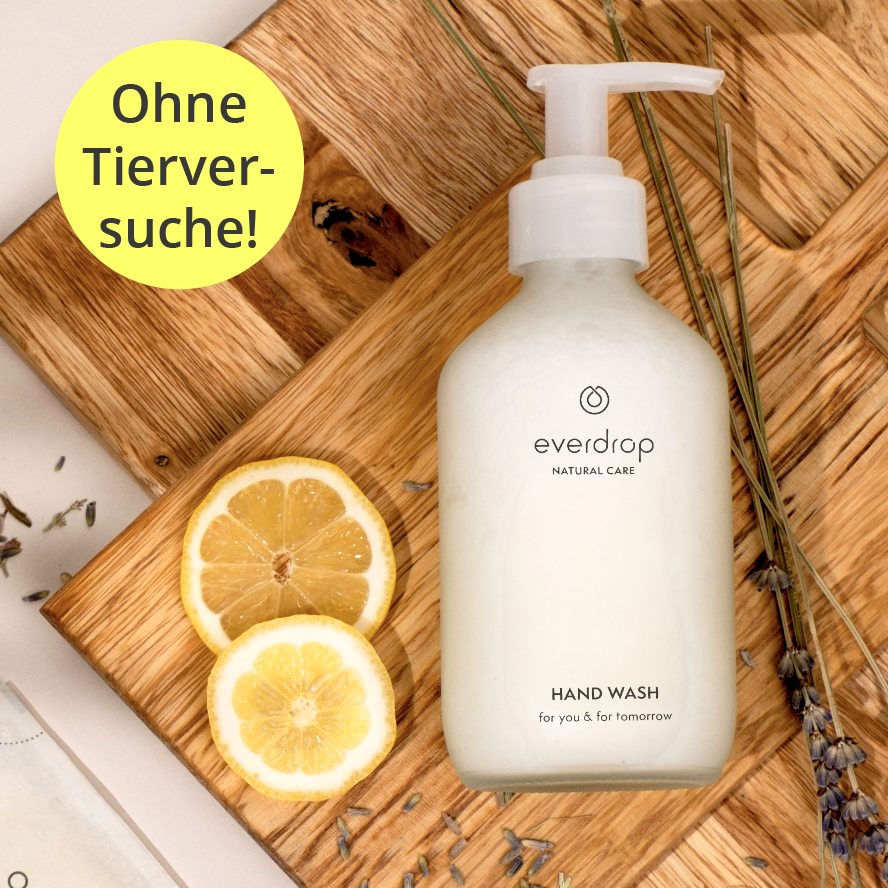 everdrop hand wash handseife ohne tierversuche vegan
