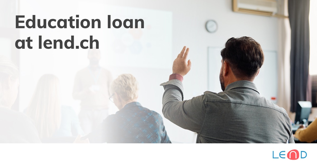 Education loan with low interest rates for studies, apprenticeships or ...