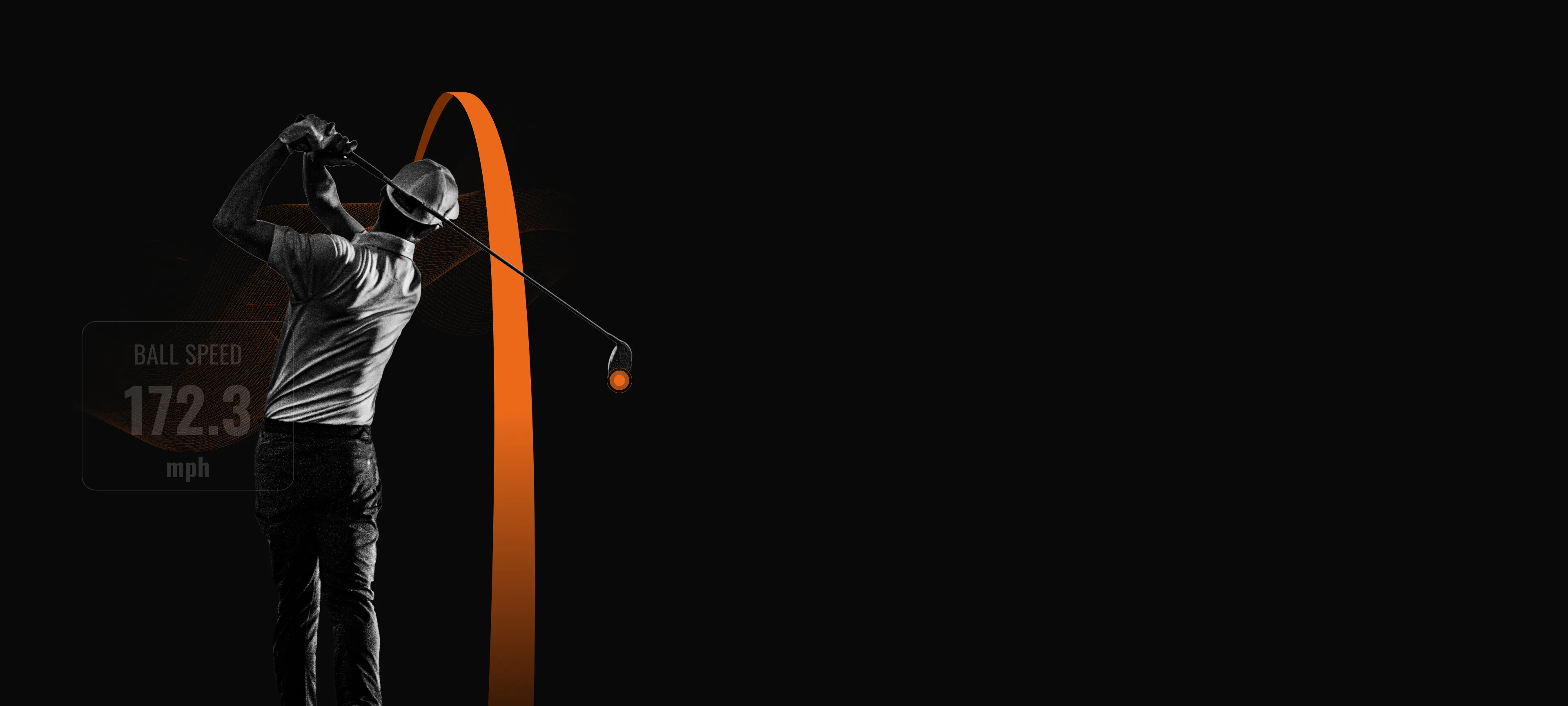 TrackMan 4 in use — indoor and outdoor capability