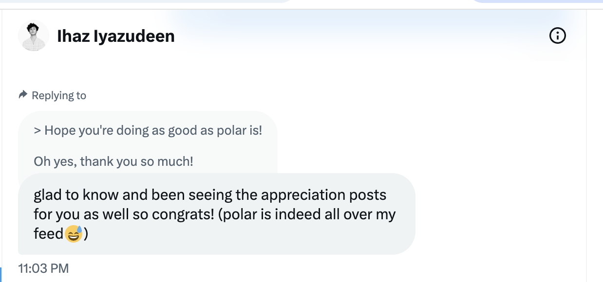 Community testimonial