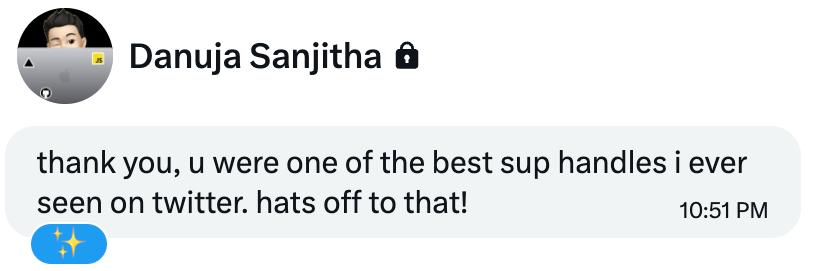 Community testimonial