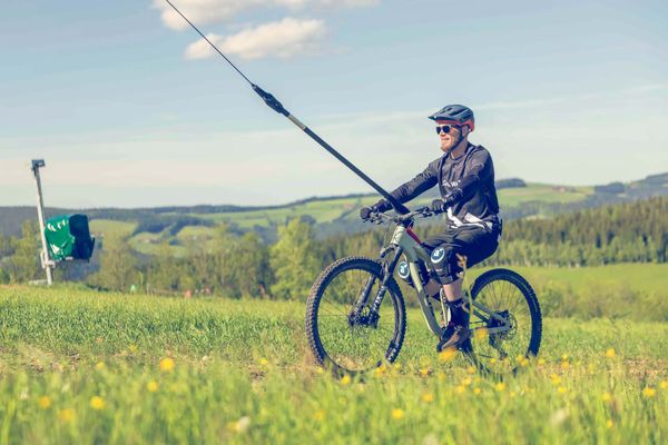 Mountainbike Lift Wiese 