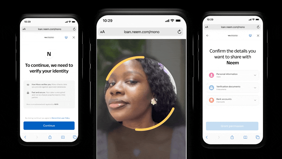 Mono Prove: Identity verification and tokenization