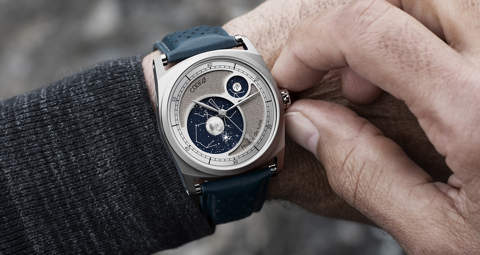 【未開封】ps moon ムーン ASCII アスキー ラブデリック 腕時計 Moon INCEPTION - The first act of a new watchmaking odyssey | CODE41