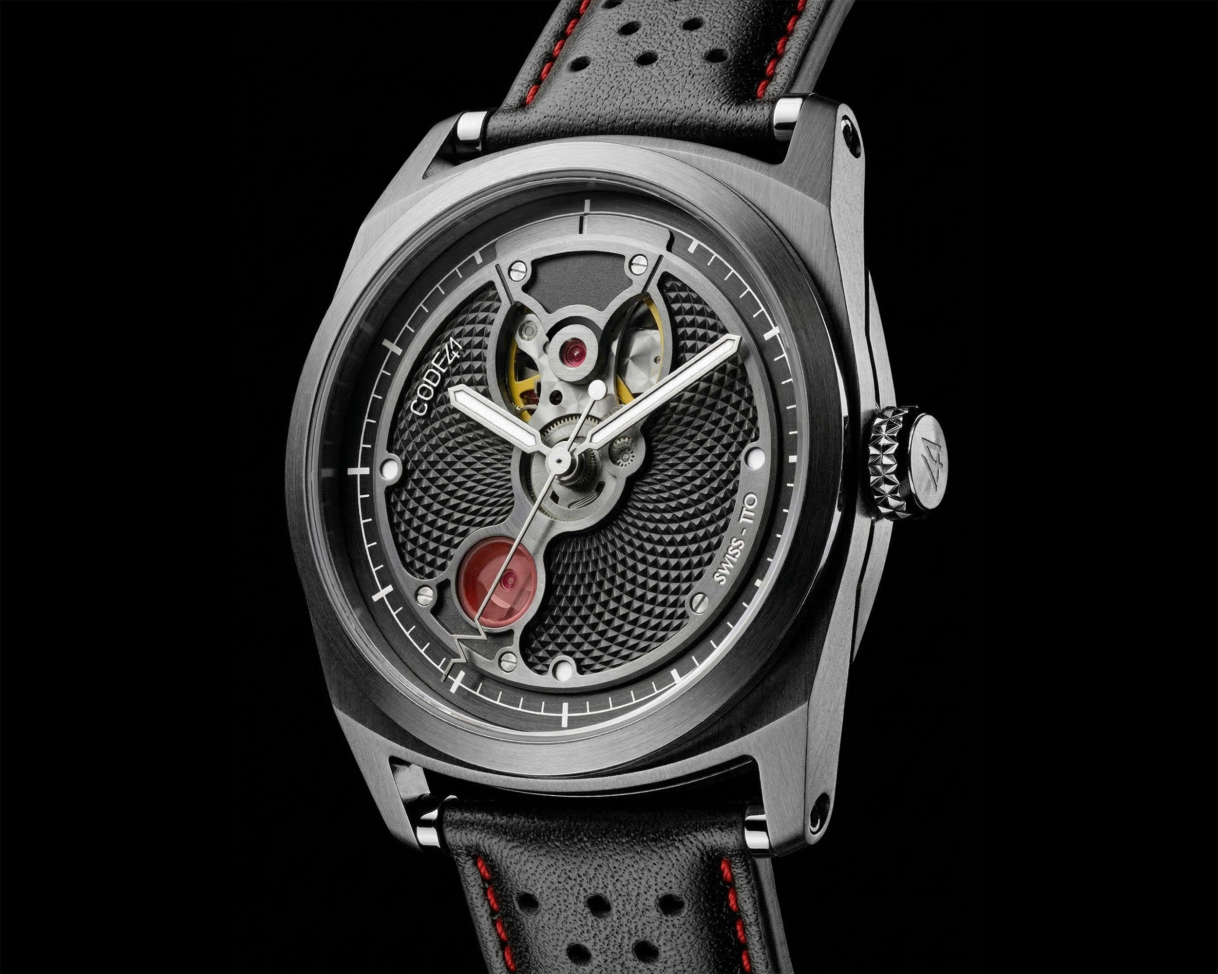 CODE41 Open Heart: automatic open-heart watch with Swiss movement
