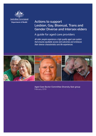 Medidas de apoyo a las personas mayores lesbianas, gais, bisexuales, trans, de género diverso e intersexuales Portada