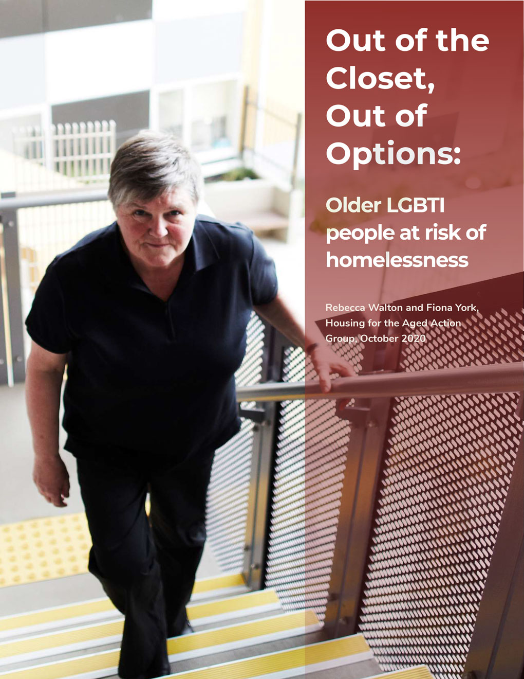 Out of the Closet, Out of Options: Older LGBTI people at risk of homelessness cover