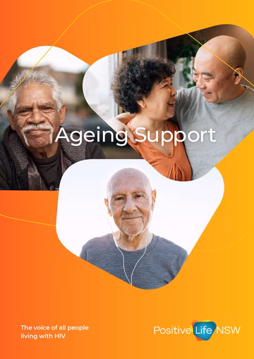 Ageing Support: The voice of all people living with HIV Cover