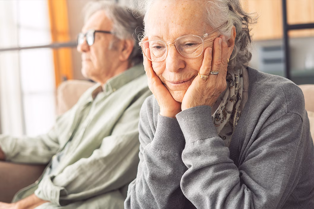 Image of a grandfather and a grandmother