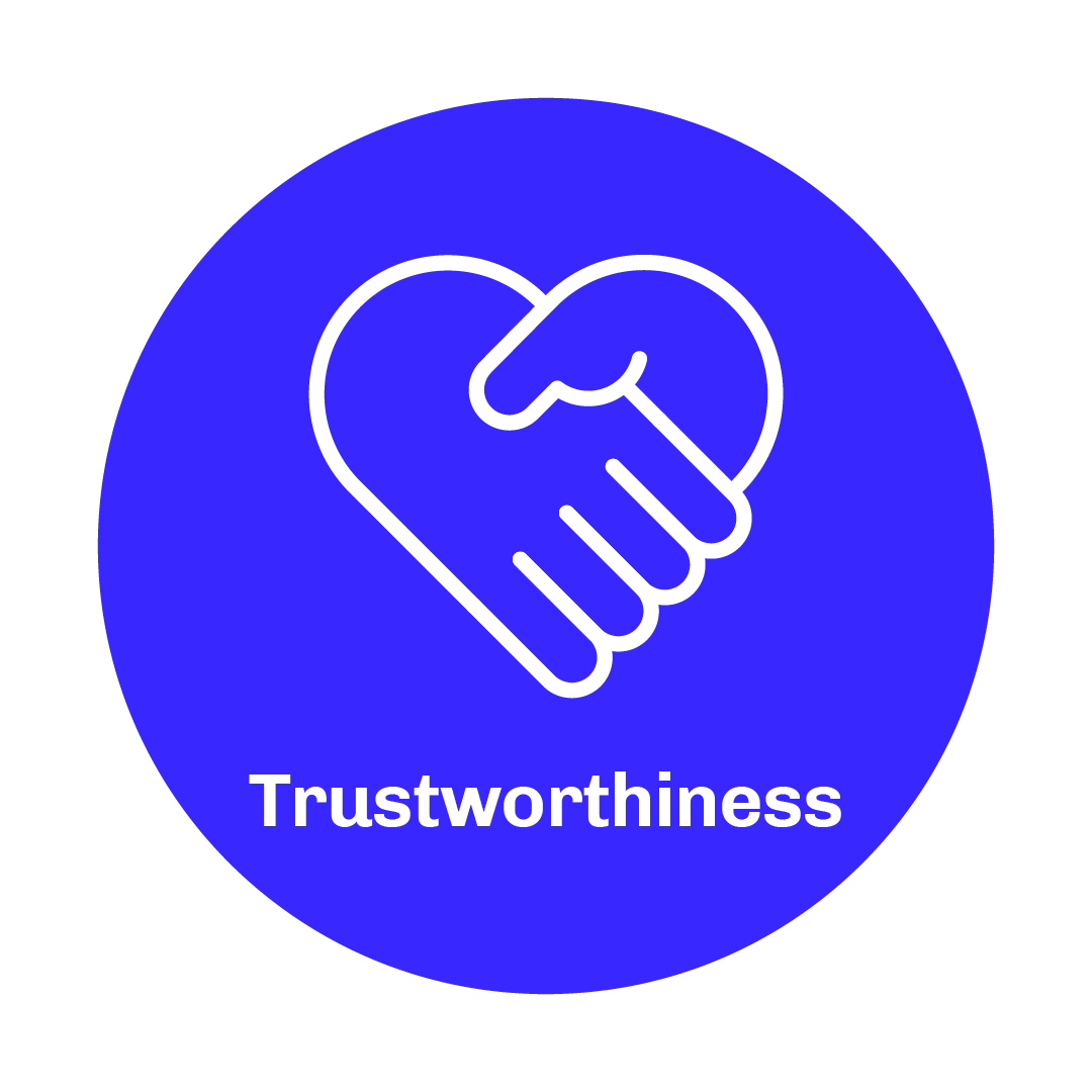 Trustworthiness icon