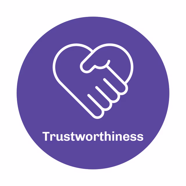 Trustworthiness icon