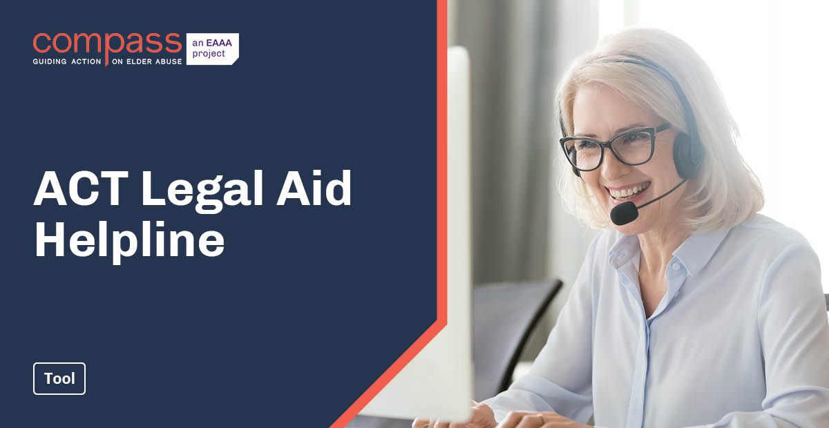 ACT Legal Aid Helpline Compass