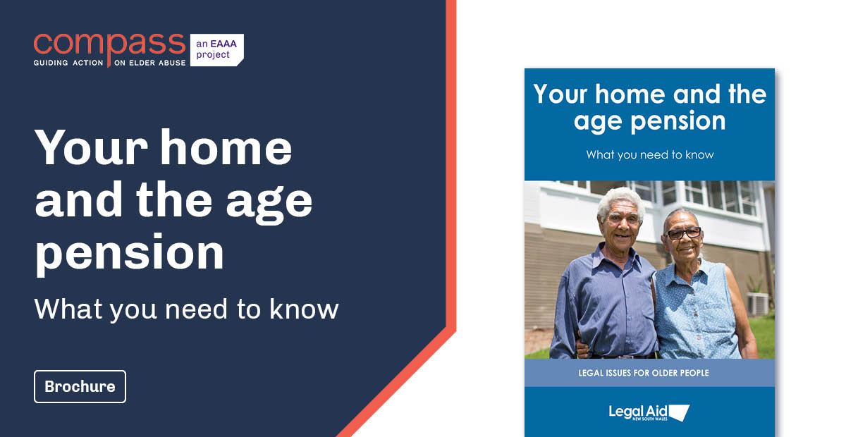 Your home and the age pension Compass