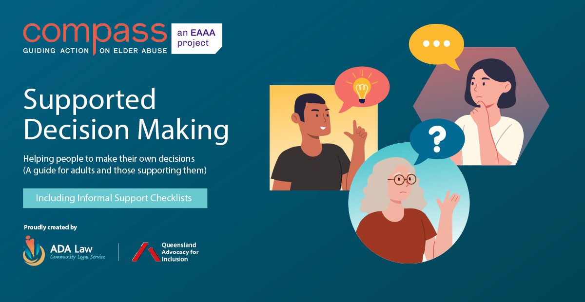 Supported decision making guide compass