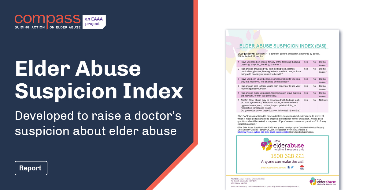 Elder Abuse Suspicion Index - Compass