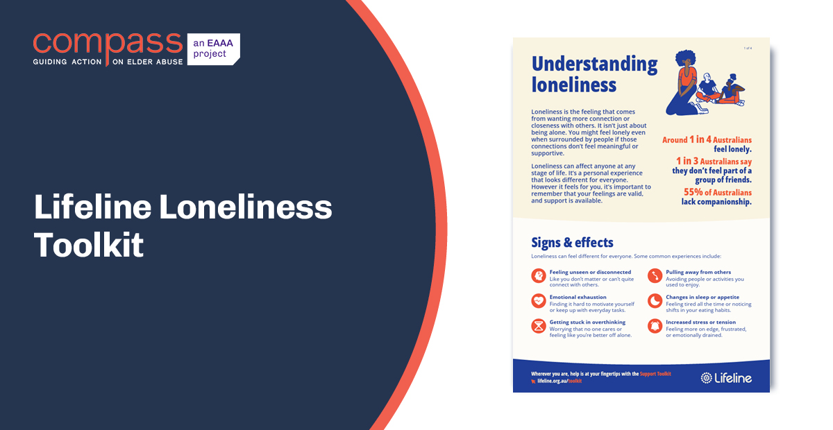 Lifeline Loneliness Toolkit - Compass
