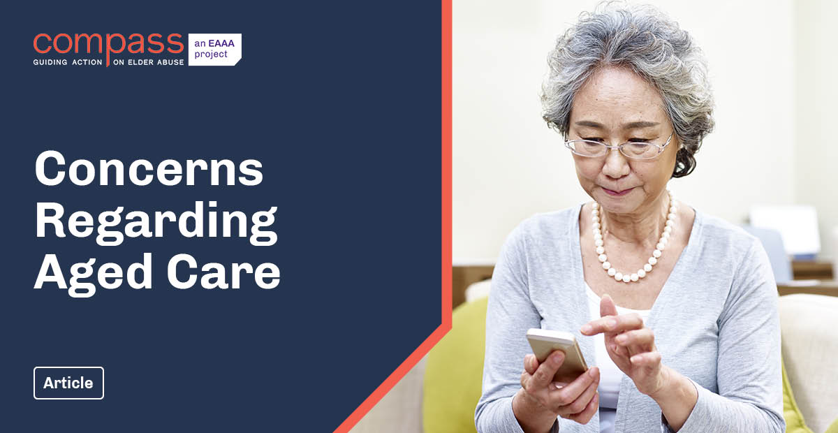 Concerns Regarding Aged Care Compass