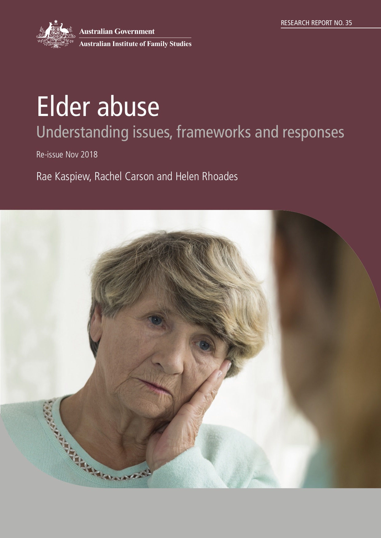Key Message: Elder Abuse Cover