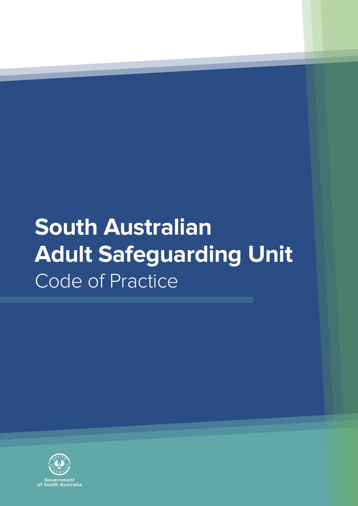 SA Code of Practice Cover