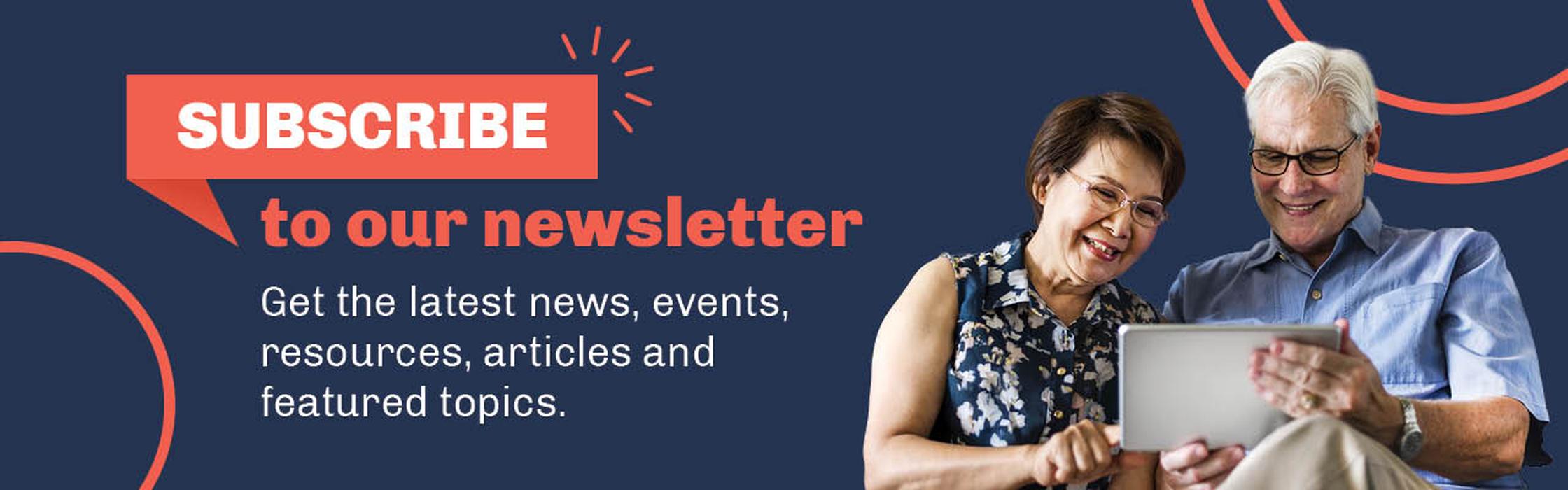 Subscribe to our newsletter