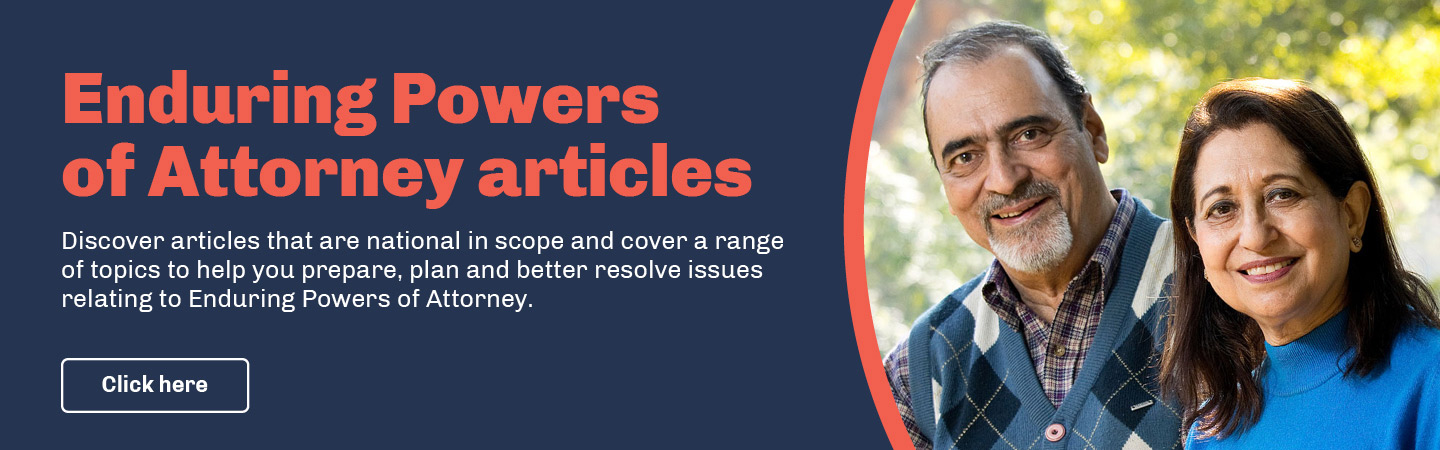 Enduring Powers of Attorney articles