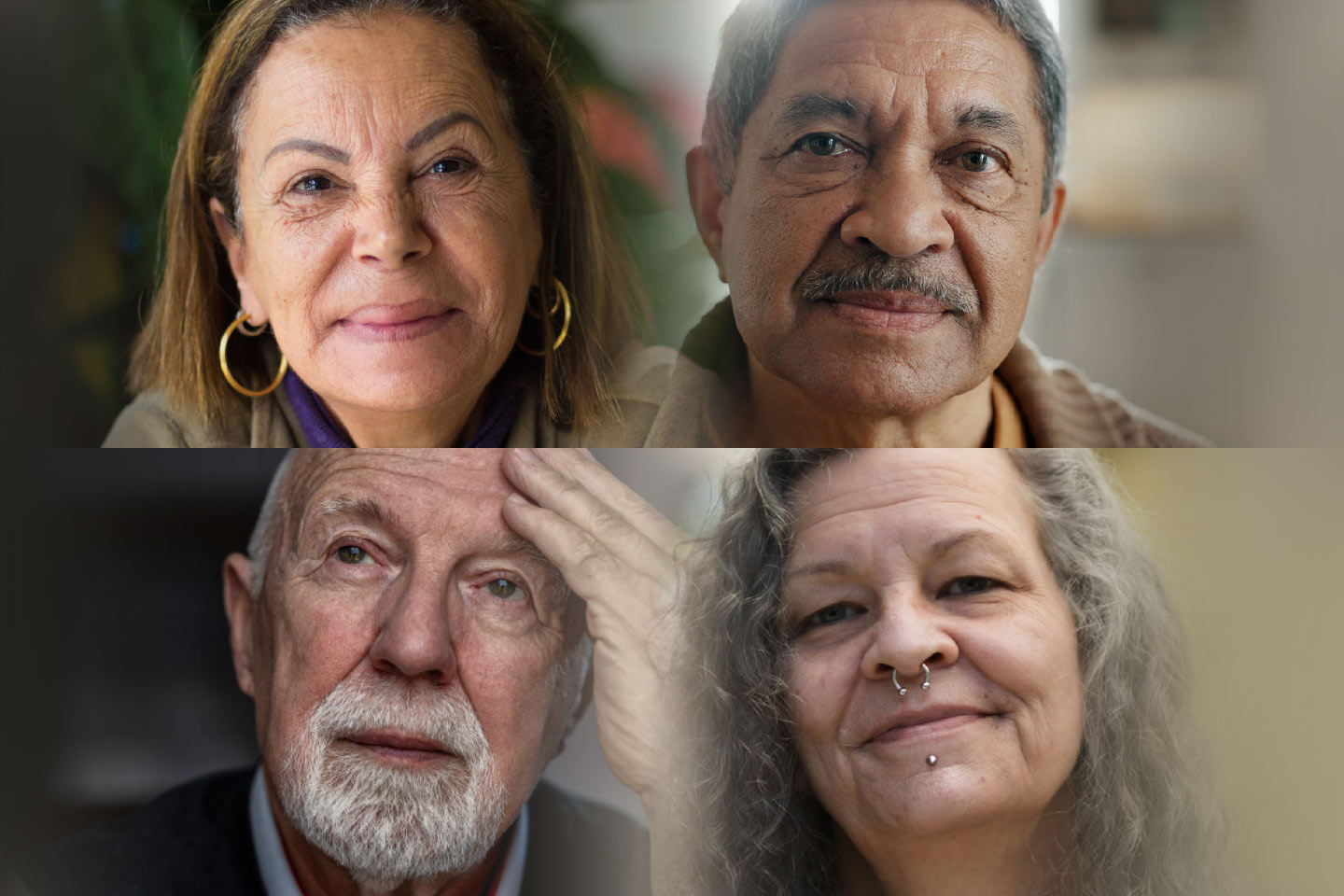 Image of four older poeple