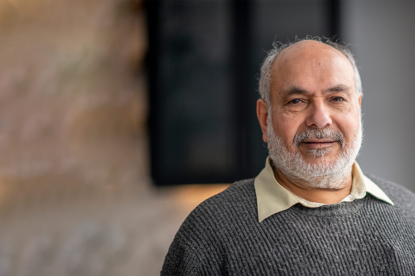 Image of an older Arab man