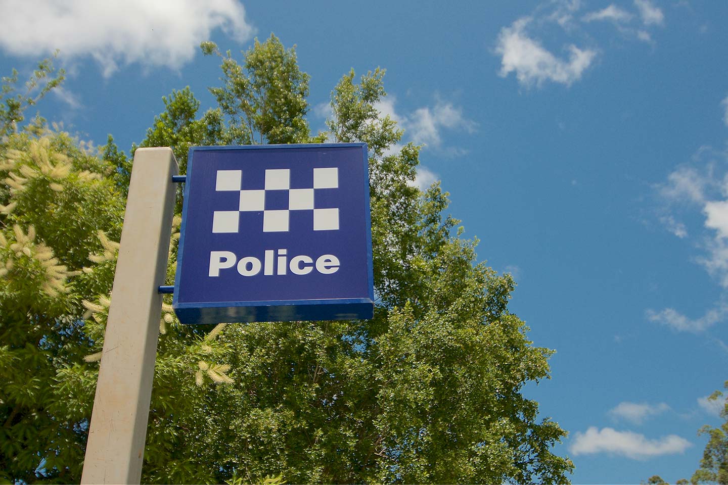 South Australian Police sign