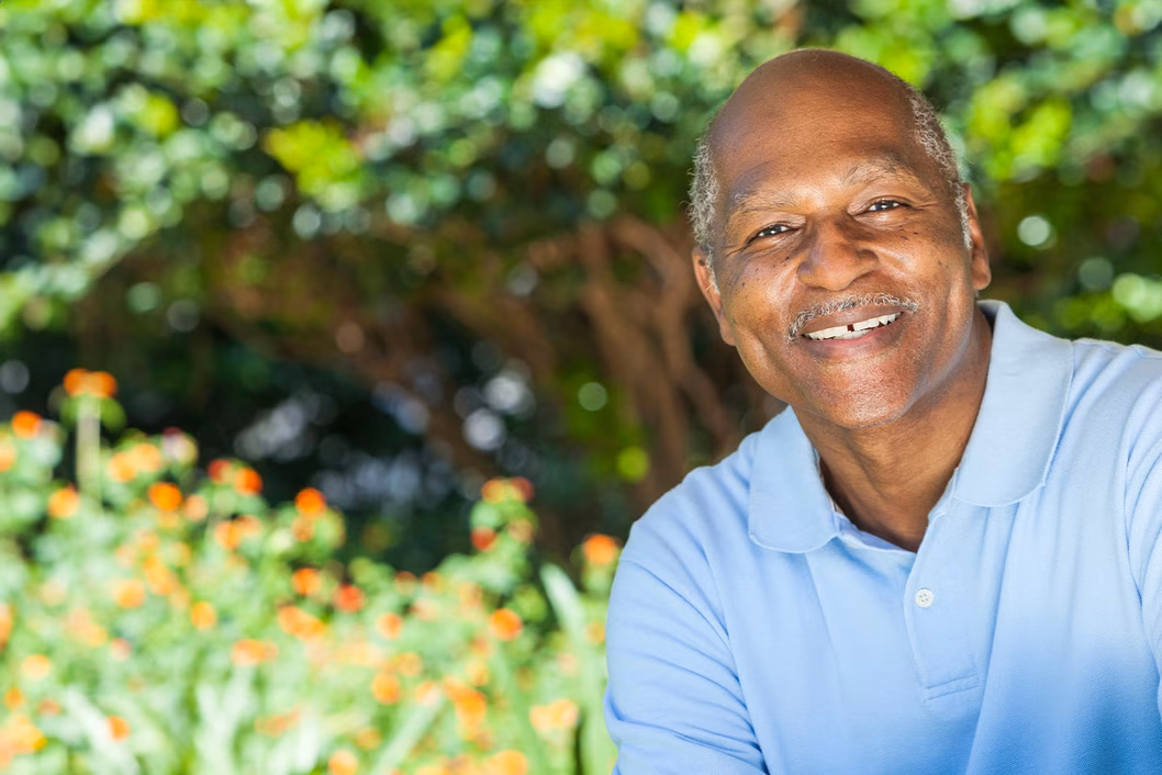 Image of an older black man