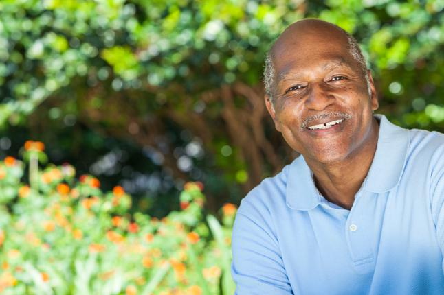 Image of an older black man