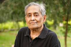 Senior man in the park 