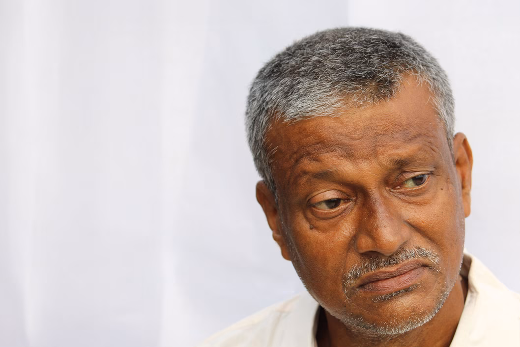 Photo of a man looking wholly unimpressed