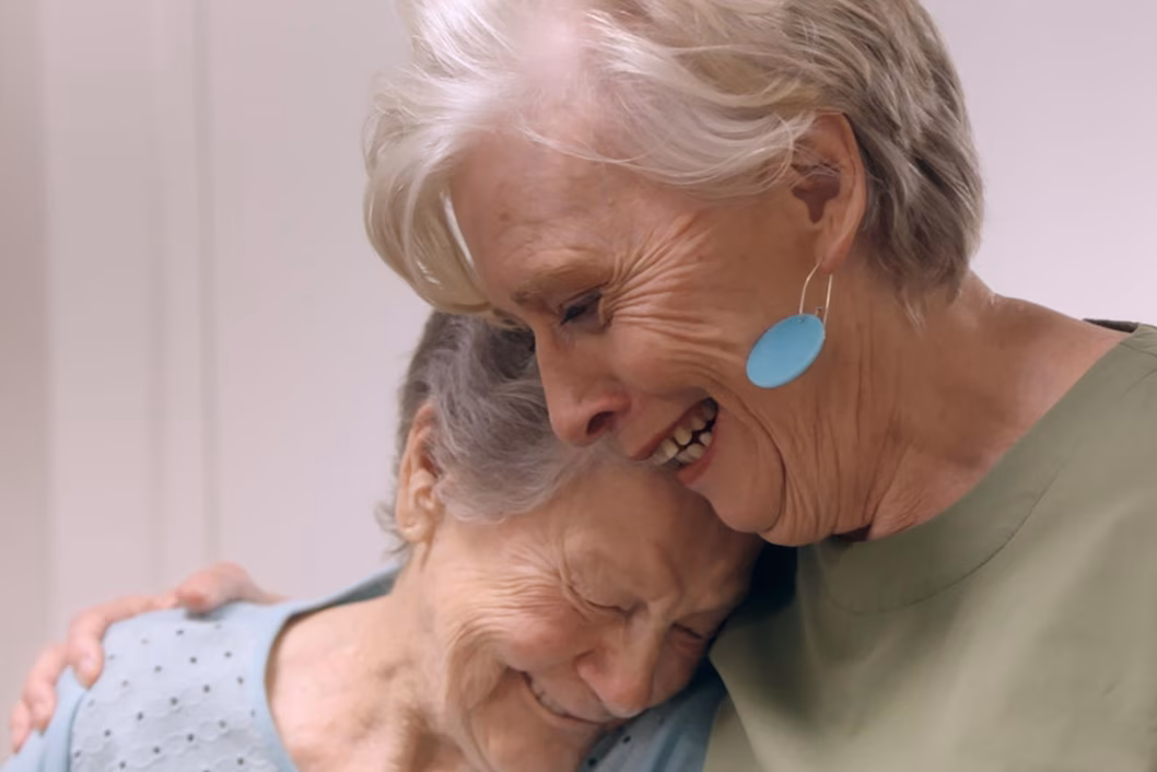 Photo of Maggie Beer and friend