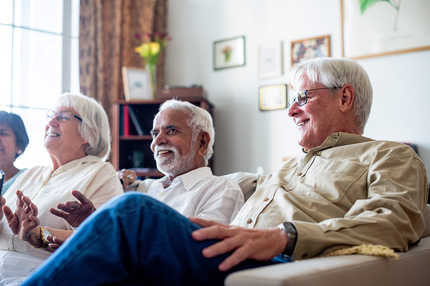 Image of older people in a focus group