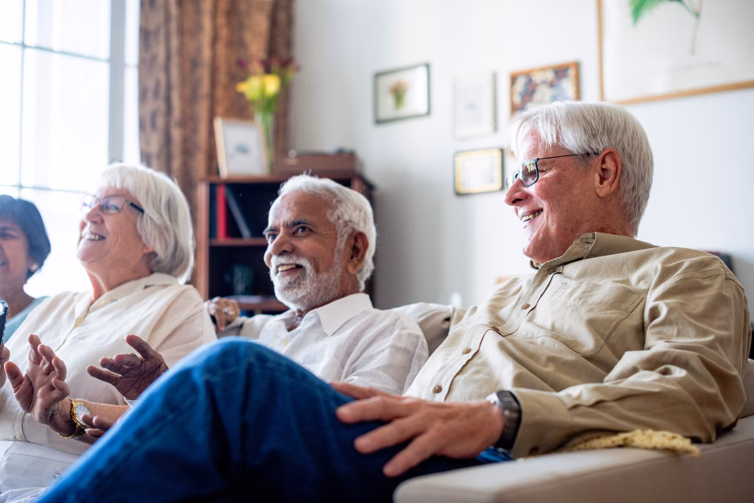 Image of older people in a focus group